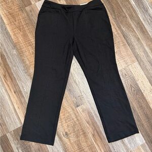 Cato Black Straight-Leg Dress Pants